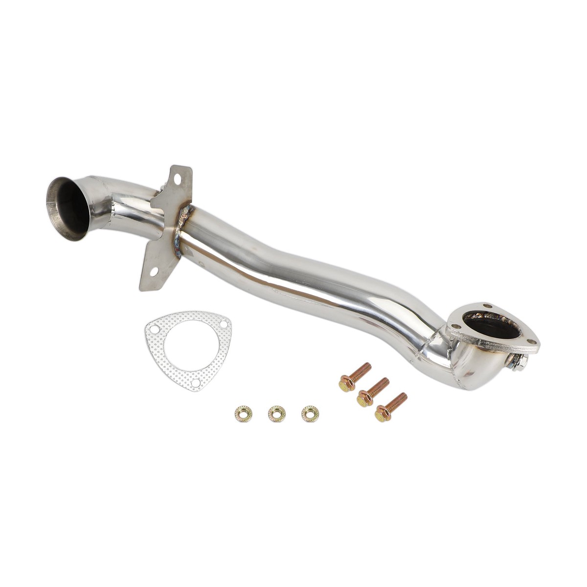 2.5" Exhaust Catless DownPipe w/ Gaskets For 2006-2013 MINI Cooper S Hatch/Hardtop R56