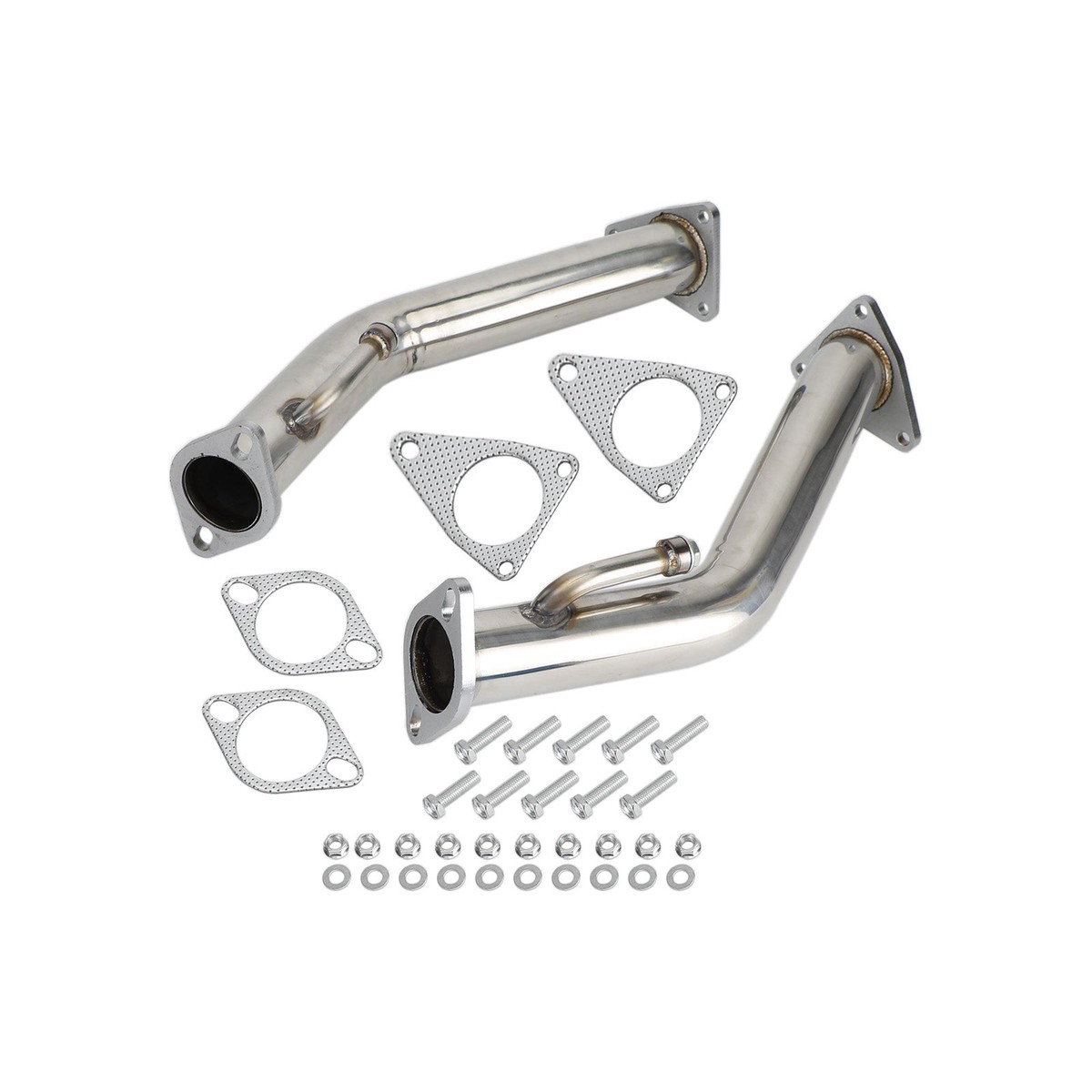 2008-2013 Infiniti G37 3.7L V6 Coupe & Sedan 2.5" Test Pipes Exhaust DownPipe